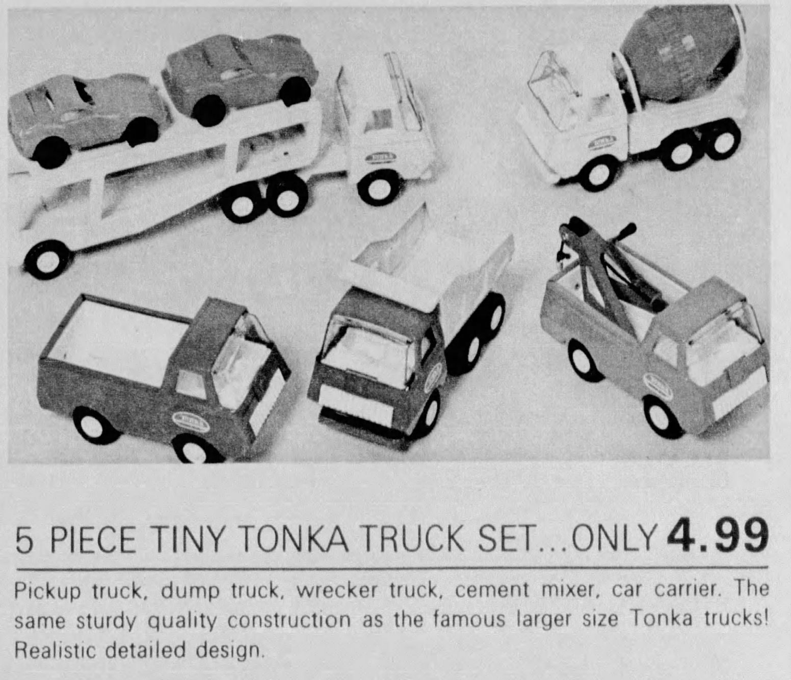 1968: Tonka Trucks